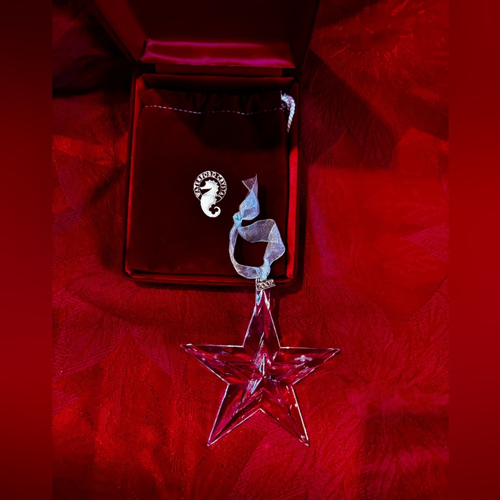 Waterford 2002 Star Ornament